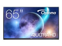 Optoma Creative Touch 5652RK+ - Classe de diagonale 65" 5-Series écran LCD rétro-éclairé par LED - interactive - avec écran tactile (multi-touches) - 4K UHD (2160p) 3840 x 2160 - Direct LED H1F0C0JBW101