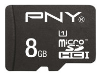 PNY Performance 2015 - Carte mémoire flash (adaptateur microSDHC - SD inclus(e)) - 8 Go - UHS Class 1 / Class10 - microSDHC UHS-I SDU8GBPER50-EF