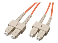Tripp Lite 7M Duplex Multimode 62.5/125 Fiber Optic Patch Cable SC/SC 23' 23ft 7 Meter - Cordon de raccordement - SC multi-mode (M) pour SC multi-mode (M) - 7 m - fibre optique - duplex - 62,5 / 125 microns - orange N306-07M