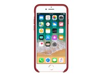 Apple (PRODUCT) RED - Coque de protection pour téléphone portable - cuir - rouge - pour iPhone 7, 8 MQHA2ZM/A