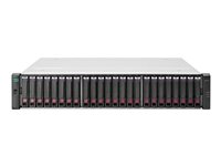 HPE Modular Smart Array 2042 SAS Dual Controller SFF Storage - Baie de disques - 800 Go - 24 Baies (SAS-3) - SSD 400 Go x 2 - SAS 12Gb/s (externe) - rack-montable - 2U Q0F08A