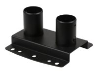 Peerless-AV Modular Series MOD-CPF2 - Composant de montage (plaque à double pôle pour plafond/sol) - pour écran plat/projecteur - revêtement noir poudré - Taille d'écran : 46"-90" MOD-CPF2