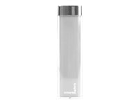 Urban Factory Power Bank Lipstick 2600 mAh White - Banque d'alimentation - 2600 mAh - 1 A (USB) - sur le câble : Micro-USB - blanc BAT32UF