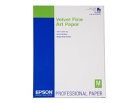 Epson Fine Art Velvet - Velours - A2 (420 x 594 mm) 25 feuille(s) papier pour beaux arts - pour SureColor P5000, P800, SC-P10000, P20000, P5000, P7500, P900, P9500 C13S042096