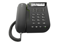 Doro Comfort 3000 - Téléphone filaire avec ID d'appelant - noir 5878