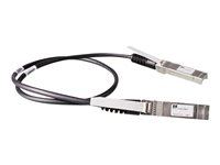 HPE X240 Direct Attach Cable - Câble réseau - SFP+ pour SFP+ - 0.65 m - pour HPE 5120, 5500, 59XX, 75XX; FlexFabric 1.92, 11908, 12902; Modular Smart Array 1040 JD095C