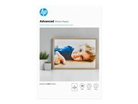 HP Advanced Photo Paper - Brillant - A3 (297 x 420 mm) - 250 g/m² - 20 feuille(s) papier photo - pour ENVY Inspire 7920; Officejet 7000 E809, 7510, 76XX; Officejet Pro 77XX Q8697A