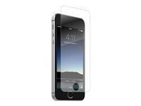 ZAGG InvisibleShield Glass+ - Protection d'écran pour téléphone portable - verre - limpide - pour Apple iPhone 5, 5c, 5s, SE IP5LGS-F00