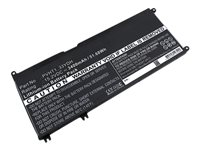 DLH DWXL3043-B052Y4 - Batterie de portable (standard) (équivalent à : Dell 33YDH, Dell PVHT1, Dell 99NF2, Dell W7NKD, Dell 7FHHV) - lithium-polymère - 4 cellules - 3680 mAh - 56 Wh - noir - pour Dell G3 3579, 3779; G5 15 5587; G7 15 7588; Inspiron 15 Gaming 7577, 17 7773 2-in-1, 17 7778 2-in-1, 17 7779 2-in-1, 15 7570, 7573 2-in-1, 7579 2-in-1, 7586 2-in-1, 7786 2-in-1; Latitude 13 3300, 3380, 3400, 3480, 3490, 3580, 3590; Vostro 15 7570, 15 7580 (for systems with M.2 or mSata only) DWXL3043-B052Y4