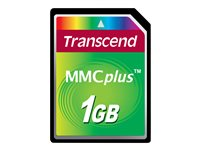 Transcend - Carte mémoire flash - 1 Go - MMCplus TS1GMMC4