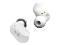 Belkin SoundForm - Écouteurs sans fil avec micro - intra-auriculaire - Bluetooth - blanc AUC001BTWH