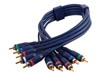 C2G Velocity - Câble vidéo/audio - vidéo composante/audio - RCA (M) pour RCA (M) - 2 m - paire torsadée blindée (STP) 80253