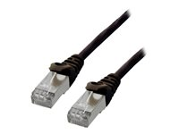 MCL Samar - Câble de réseau - RJ-45 (M) pour RJ-45 (M) - 3 m - blindé - CAT 6 - noir FCC6BM-3M/N