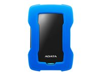 ADATA HD330 - Disque dur - 1 To - externe (portable) - USB 3.1 - AES 256 bits - bleu AHD330-1TU31-CBL