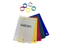 Wacom Intuos Personalization Kit - Anneau pour stylo numérique - argent, jaune, rouge, vert, bleu roi - pour Intuos Manga P&T S; Intuos Pen Small; Intuos Pen & Touch Medium, Small ACK-40801