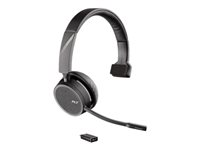 Plantronics Voyager 4210 USB-C - Micro-casque - sur-oreille - Bluetooth - sans fil - USB-C 211317-02