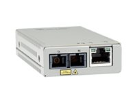 Allied Telesis AT MMC200LX/SC - convertisseur de média à fibre optique - 100Mb LAN - Conformité TAA AT-MMC200LX/SC-TAA-60