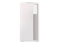 Samsung Clear View Cover EF-ZG780 - Étui à rabat pour téléphone portable - blanc - pour Galaxy S20 FE, S20 FE 5G EF-ZG780CWEGEW