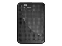 WD My Passport AV-TV WDBHDK0010BBK - Disque dur - 1 To - externe (portable) - USB 3.0 - noir WDBHDK0010BBK-EESN