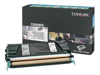 Lexmark - Noir - original - cartouche de toner LCCP, LRP - pour Lexmark C520n, C530dn, C530n C5200KS