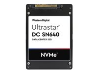 WD Ultrastar DC SN640 WUS4CB032D7P3E3 - SSD - 3200 Go - interne - 2.5" - U.2 PCIe 3.1 x4 (NVMe) - AES 256 bits 0TS1954