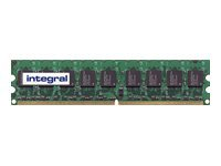 Integral - DDR2 - 1 Go - DIMM 240 broches - 533 MHz / PC2-4300 - mémoire sans tampon - ECC IN2T1GEVNDX