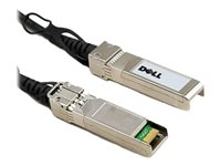Dell - Câble à attache directe - QSFP+ pour QSFP+ - 7 m - twinaxial - pour Networking C9010, S6000, S6010; PowerSwitch S4112, S5212, S5224; ProSupport Plus S4048 470-AAXI