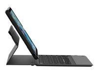 ZAGG Rugged Messenger - Clavier et étui - rétro-éclairé - Bluetooth - Français - pour Apple 10.5-inch iPad Pro ID9RMK-BBF