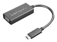Lenovo - Adaptateur USB / VGA - HD-15 (VGA) (M) pour 24 pin USB-C (M) - support 1920 x 1200 (WUXGA) - CRU - pour IdeaPad 5 14; IdeaPad Duet 3 11Q727; ThinkBook 14 G4+ IAP; 14s Yoga G2 IAP GX90M44574