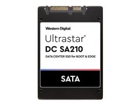 WD Ultrastar SA210 HBS3A1919A7E6B1 - Disque SSD - chiffré - 1.92 To - interne - 2.5" - SATA 6Gb/s - Self-Encrypting Drive (SED), TCG Opal Encryption 2.01 0TS1652