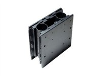 Peerless Floor Stand Dual Stack Cartridge ACC604 - Composant de montage (tube d'écartement, plaque d'adaptation, attache) pour structure plate - noir - pour Peerless FPZ-600 ACC604