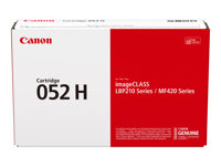 Canon 052 H - Haute capacité - noir - original - cartouche de toner - pour imageCLASS LBP212, LBP215, MF429; i-SENSYS LBP212, LBP214, LBP215, MF421, MF426, MF429 2200C002