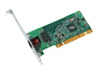 Intel PRO/1000 GT Desktop Adapter - Adaptateur réseau - PCI profil bas - Gigabit Ethernet PWLA8391GTLBLK