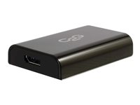 C2G USB 3.0 to DisplayPort Audio/Video Adapter - External Video Card - Black - Adaptateur vidéo externe - USB 3.0 - DisplayPort - noir 81933