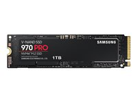 Samsung 970 PRO MZ-V7P1T0BW - Disque SSD - chiffré - 1 To - interne - M.2 2280 - PCI Express 3.0 x4 (NVMe) - AES 256 bits - TCG Opal Encryption 2.0 MZ-V7P1T0BW