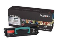 Lexmark - À rendement élevé - noir - original - cartouche de toner LCCP - pour Lexmark E350d, E350dt, E352dn, E352dtn E352H21E