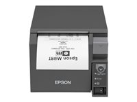 Epson TM T70II - Imprimante de reçus - thermique en ligne - Rouleau (7,95 cm) - 203 x 203 ppp - jusqu'à 250 mm/sec - USB 2.0, série - outil de coupe - gris foncé C31CD38302
