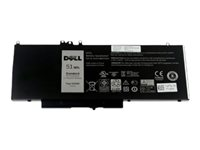 Dell - Installation client - batterie de portable - 1 x 4 cellules 51 Wh - pour Latitude E5250, E5450, E5550 451-BBLL