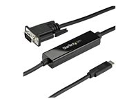 StarTech.com Câble adaptateur USB-C vers VGA de 1 m - 1920 x 1200 - Adaptateur vidéo externe - USB-C - VGA - pour P/N: TB4CDOCK CDP2VGAMM1MB