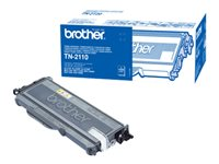 Brother TN2110 - Noir - originale - cartouche de toner - pour Brother DCP-7030, DCP-7040, DCP-7045, MFC-7320, MFC-7440, MFC-7840; HL-2140, 2150, 2170 TN-2110