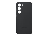 Samsung EF-VS911 - Coque de protection pour téléphone portable - cuir véritable - noir - pour Galaxy S23 EF-VS911LBEGWW