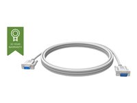Vision Techconnect - Rallonge de câble série - DB-9 (F) pour DB-9 (M) - 2 m - blanc TC 2MSEXT