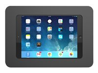 Compulocks Rokku iPad Mini / Galaxy Tab A 8" / S2 8" Wall Mount Enclosure Black - Kit de montage (support mural) - pour tablette - verrouillable - aluminium de haute qualité - noir - Interface de montage : 100 x 100 mm - montable sur mur - pour Apple iPad mini 2 (2e génération); 3; 4; 5; Samsung Galaxy Tab A (8 "), Tab S2 (8 ") 250MROKB