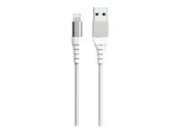 Force Power - Câble Lightning - USB mâle pour Lightning mâle - 2 m - blanc FPLIAMFI2MW