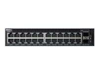 Dell EMC Networking X1026 - Commutateur - C2+ - Géré - 24 x 10/100/1000 + 2 x Gigabit SFP 210-AEIM