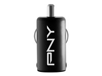 PNY - Chargeur de batterie voiture - 2.4 A (USB) - noir P-P-DC-UF-K01-RB