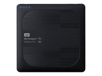 WD My Passport Wireless Pro WDBP2P0020BBK - Lecteur réseau - 2 To - HDD 3 To x 1 - RAM 512 Mo - USB 3.0 / 802.11ac WDBP2P0020BBK-EESN