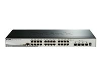 K/28-Port Gig Stackabl+10GBASE-SR+Transc DGS-1510-28X+DEM-431XT