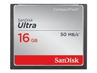 SanDisk Ultra - Carte mémoire flash - 16 Go - 333x - CompactFlash SDCFHS-016G-G46