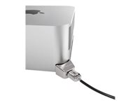 Compulocks Mac Studio Adaptateur de verrouillage Ledge avec câble antivol à clé argenté - Verrou de sécurité - pour Apple Mac Studio MSLDG01KL